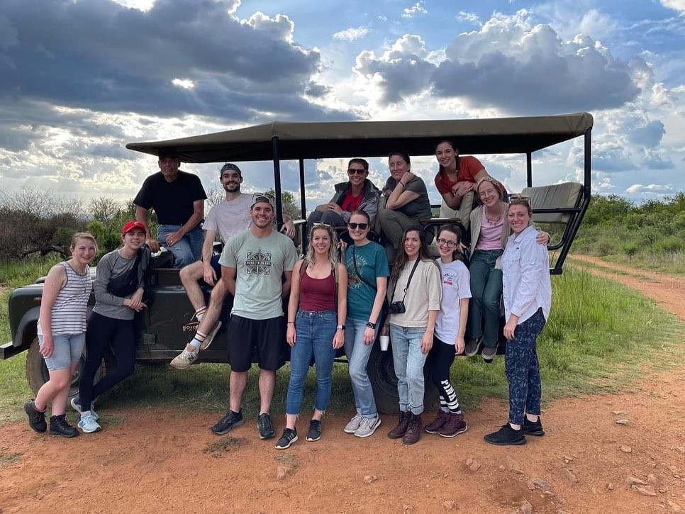 Audiology students on a service-learning trip to South Africa