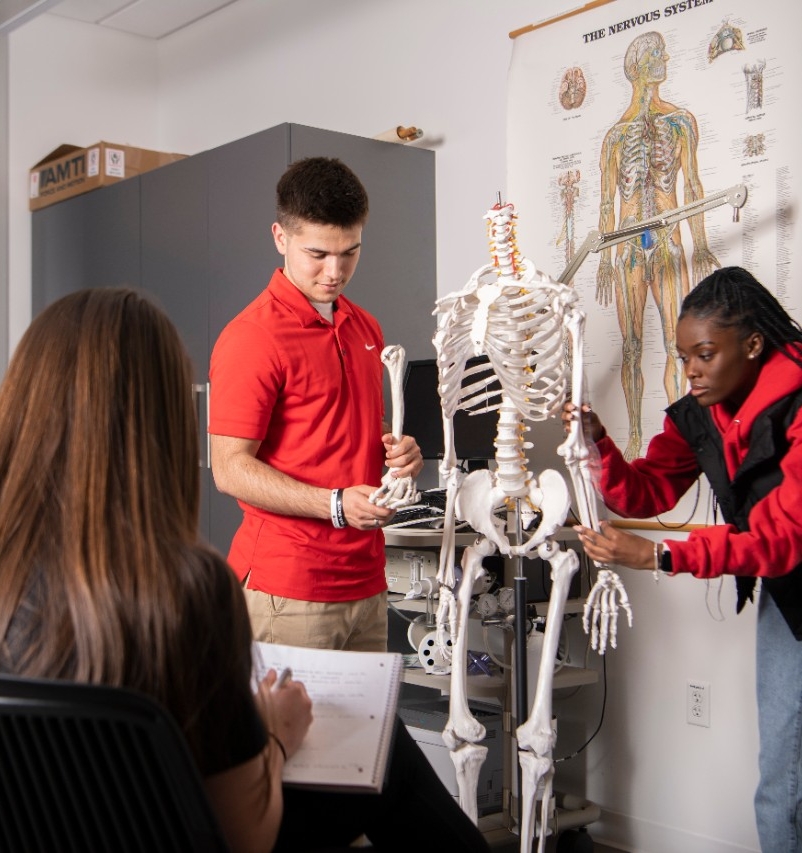 Photographed University Cincinnati students, faculty for marketing promos for CAHS Thursday March 30, 2023 at College of Allied Health Sciences. Photo by Joseph Fuqua II