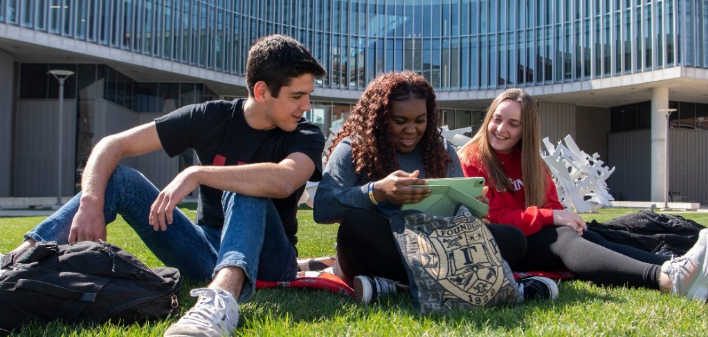 Photographed University Cincinnati students, faculty for marketing promos for CAHS Thursday March 30, 2023 at College of Allied Health Sciences. Photo by Joseph Fuqua II